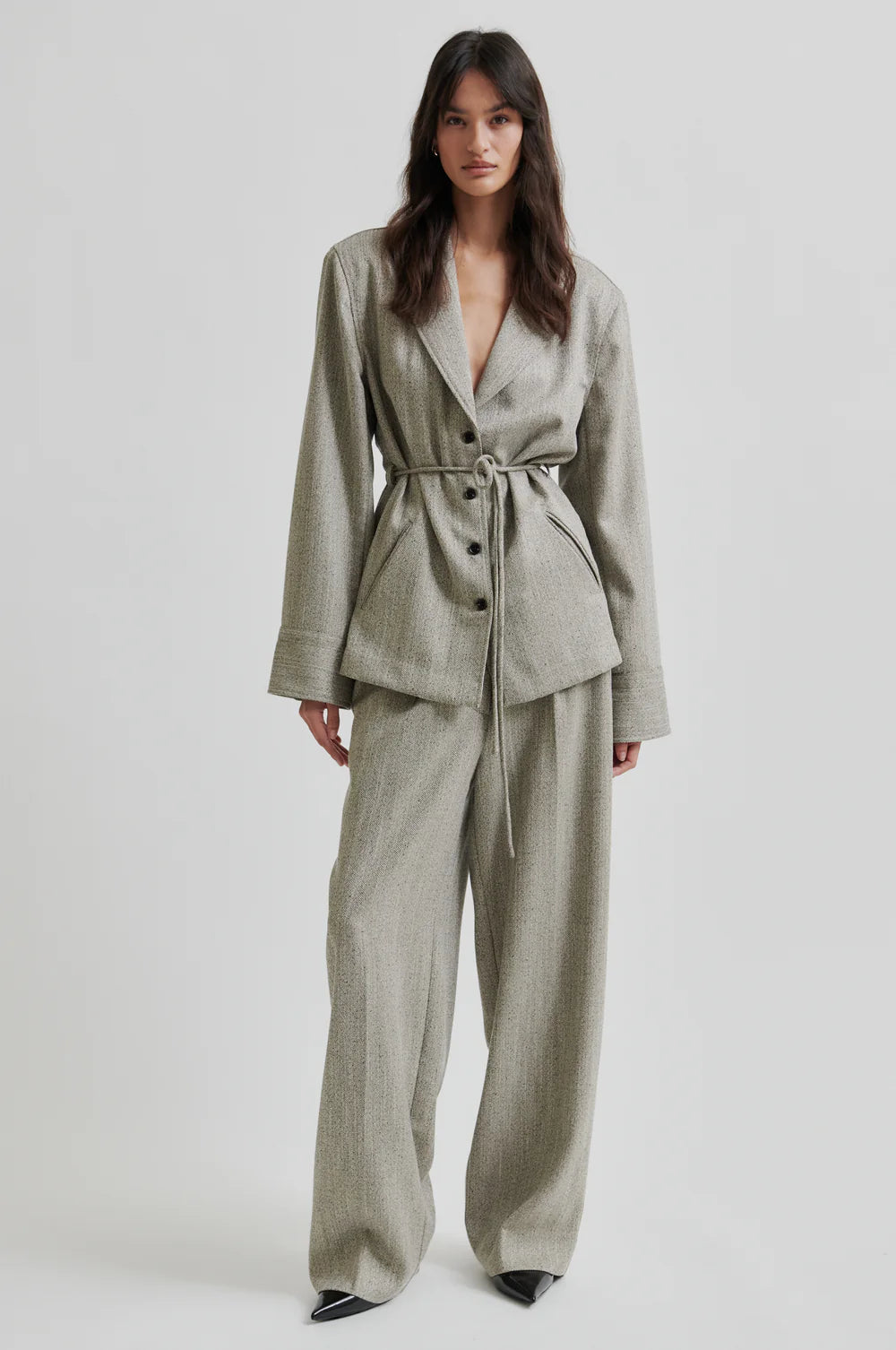 Jun Shirt Blazer - Trench Coat