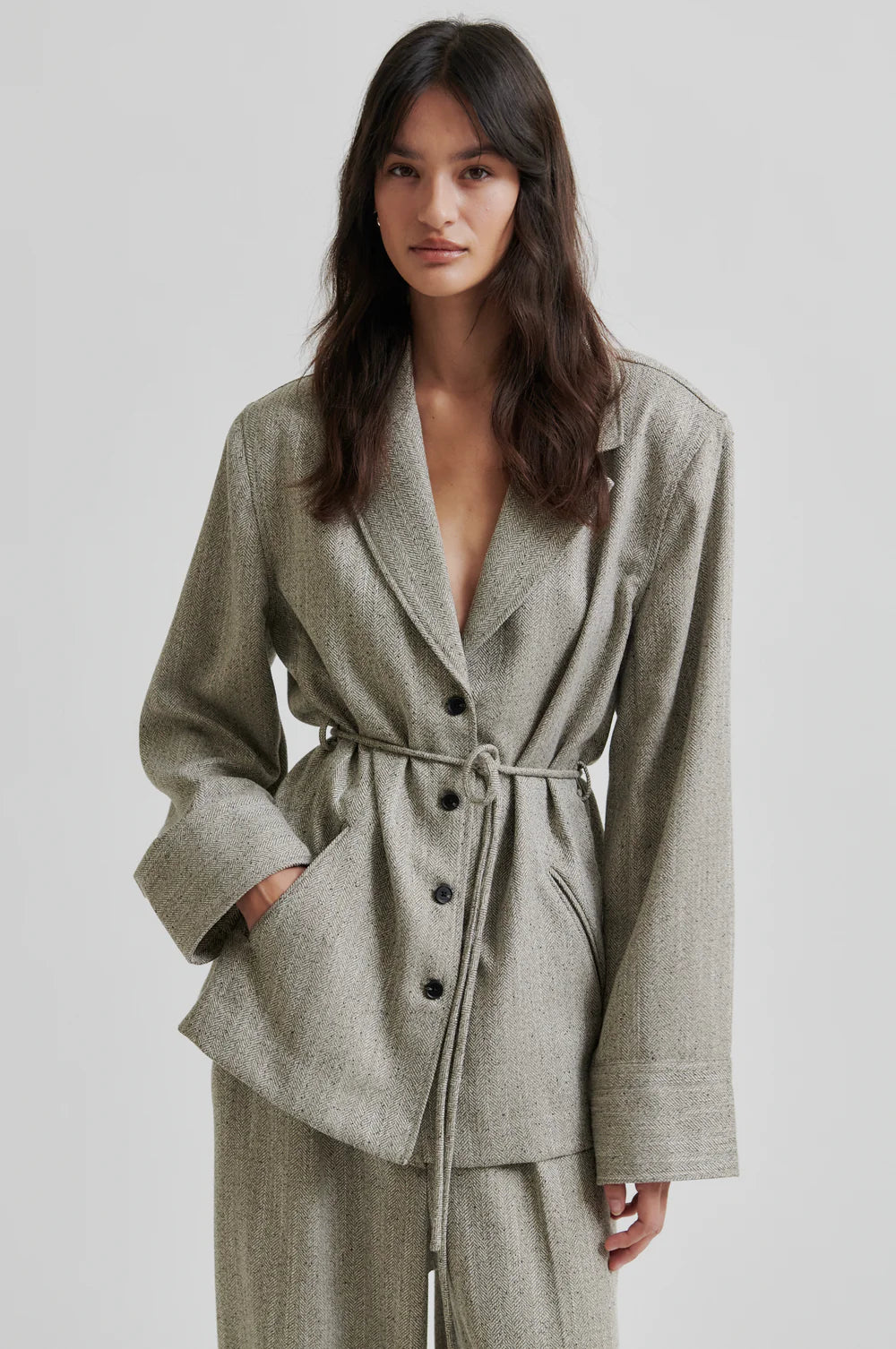 Jun Shirt Blazer - Trench Coat