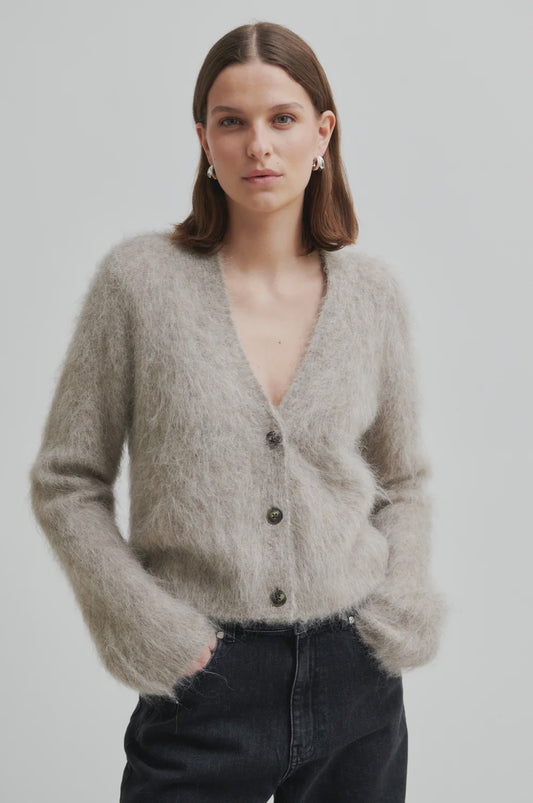 Karla Knit Cardigan - Pumice Stone