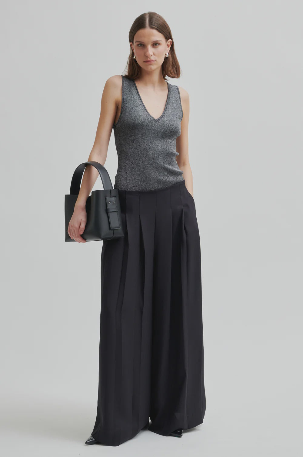 Glara Trousers -Pleated Pant