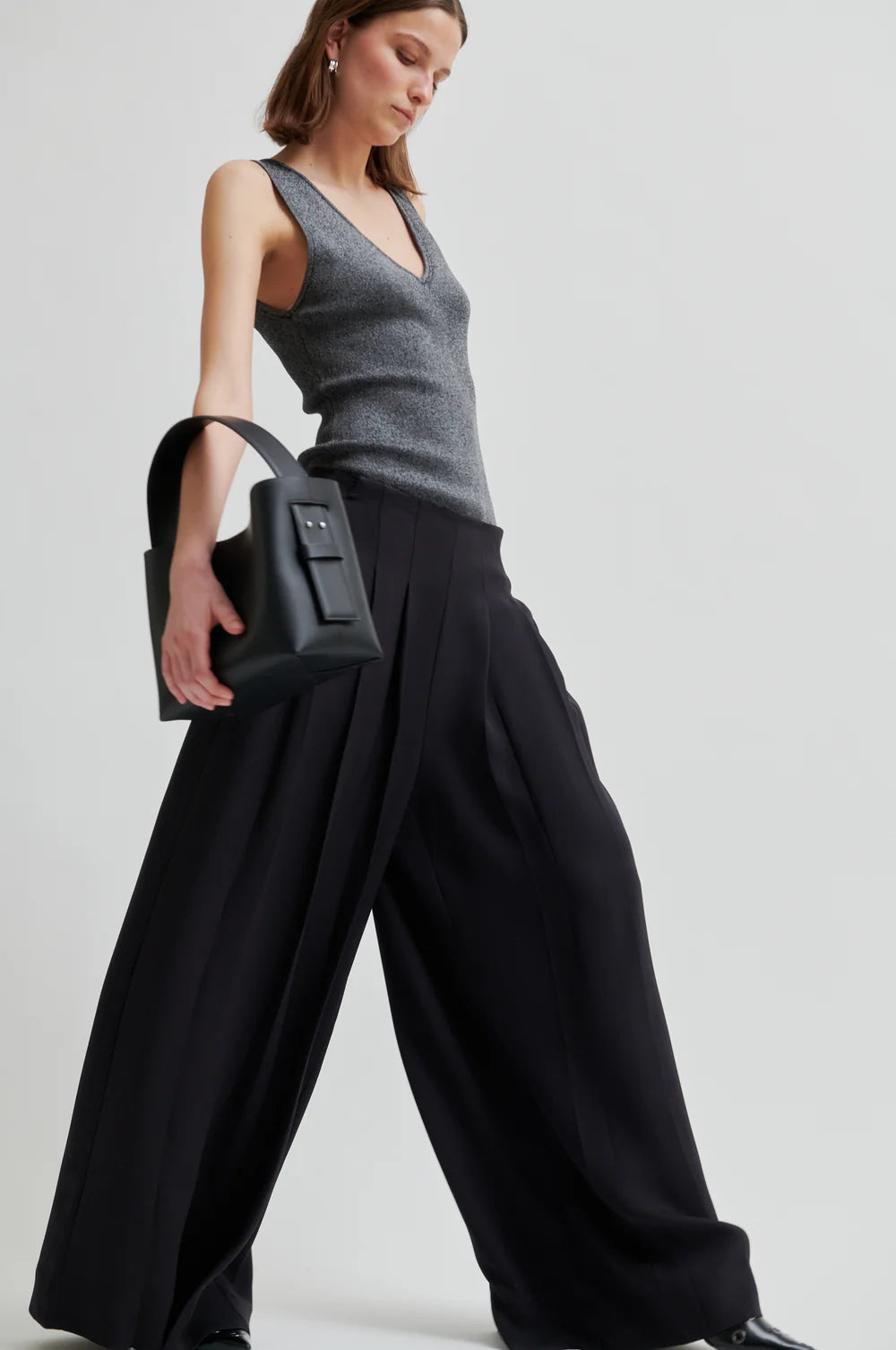 Glara Trousers -Pleated Pant
