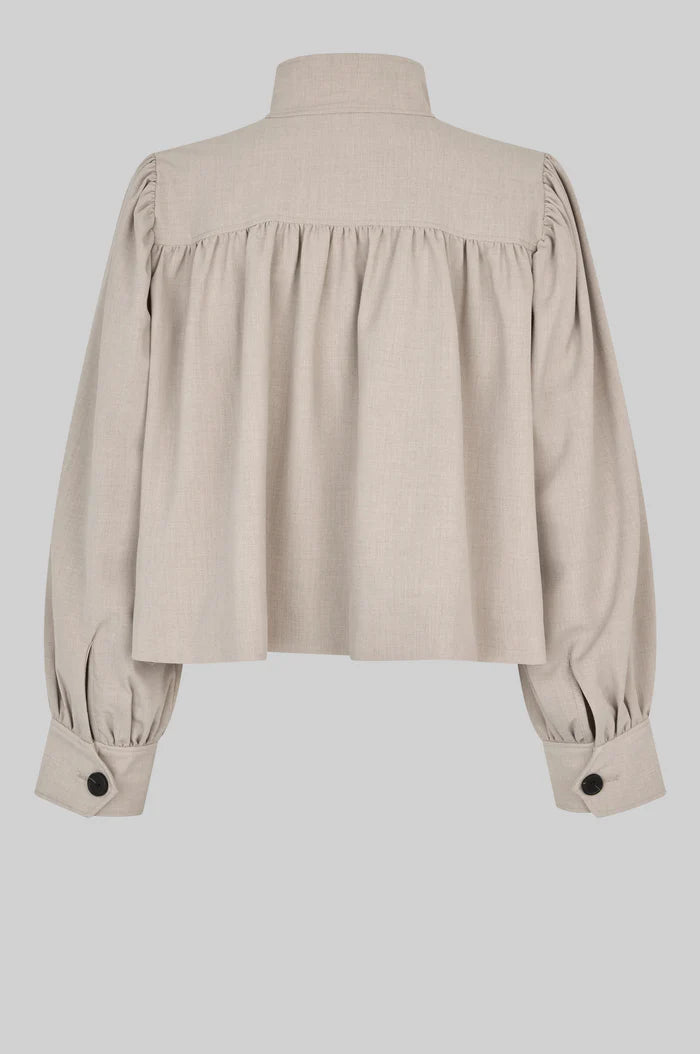 Zoie Jacket - Light Beige Melange