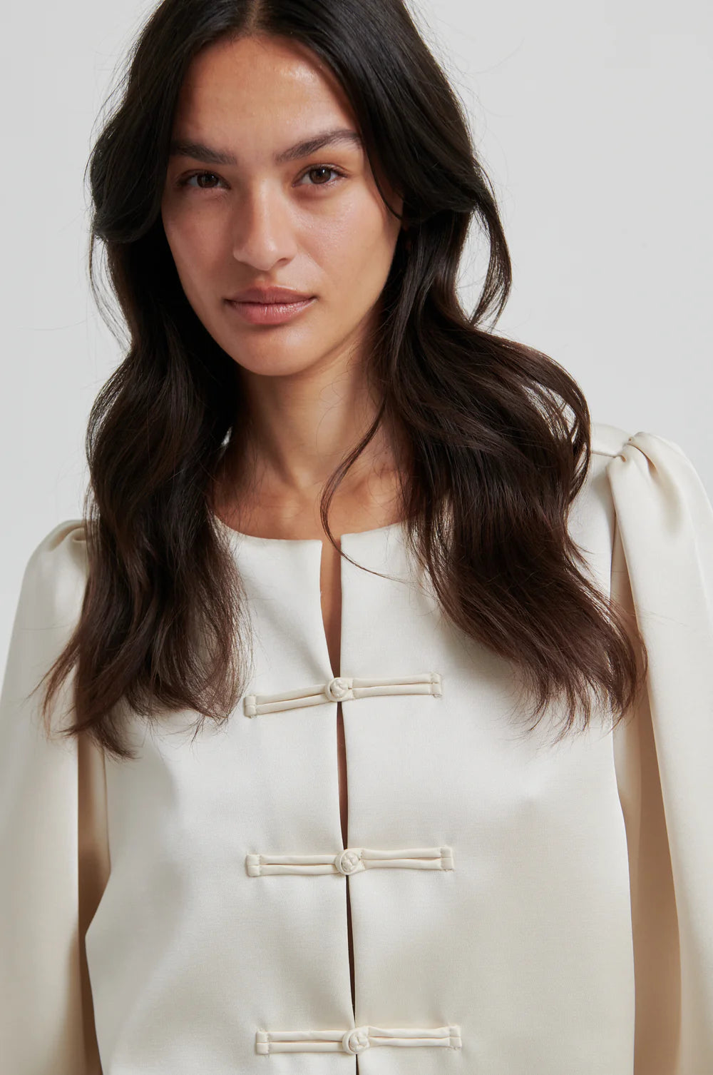 Perlla New Blouse - Soft Beige