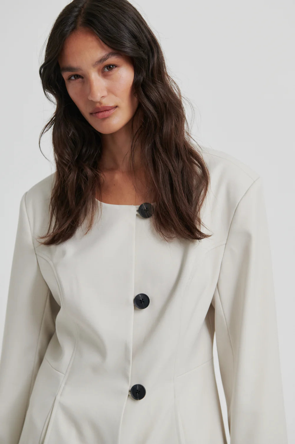 Amaze Blazer - Soft Beige