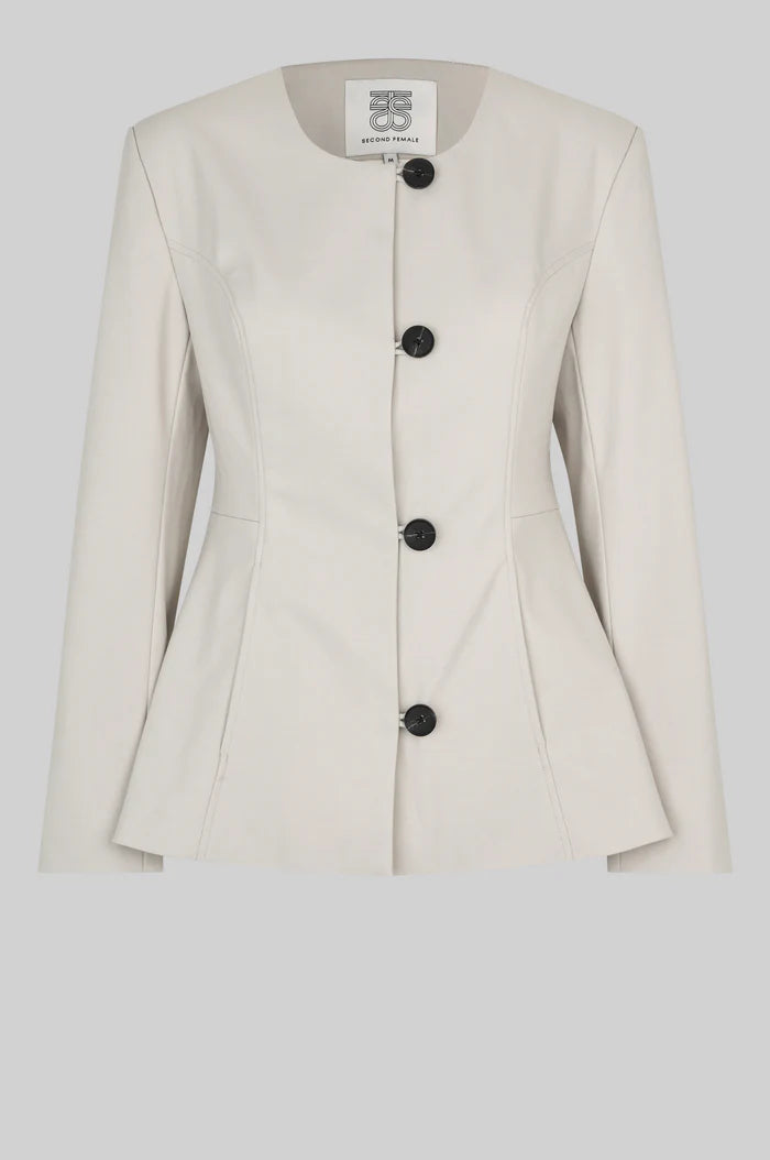 Amaze Blazer - Soft Beige