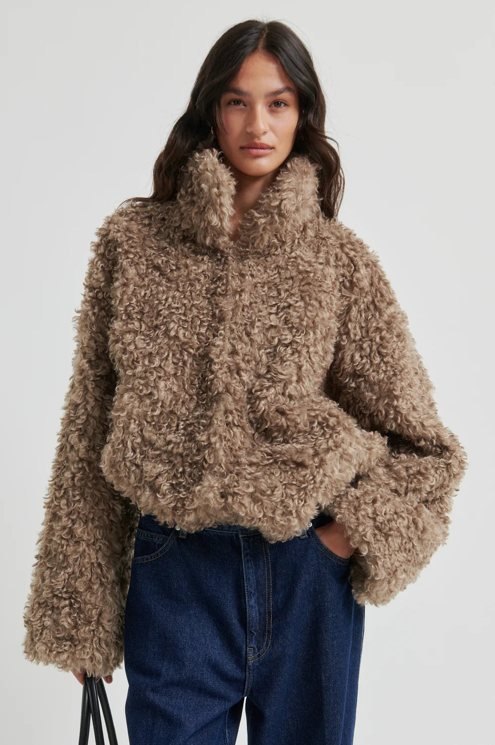 Curlie Jacket - Beige