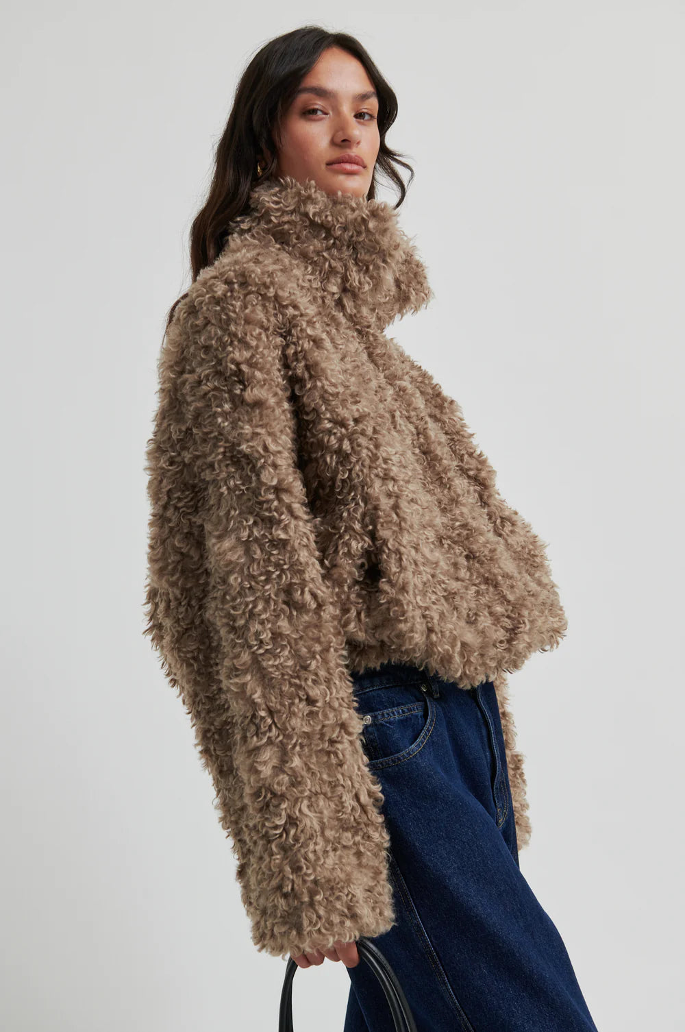 Curlie Jacket - Beige