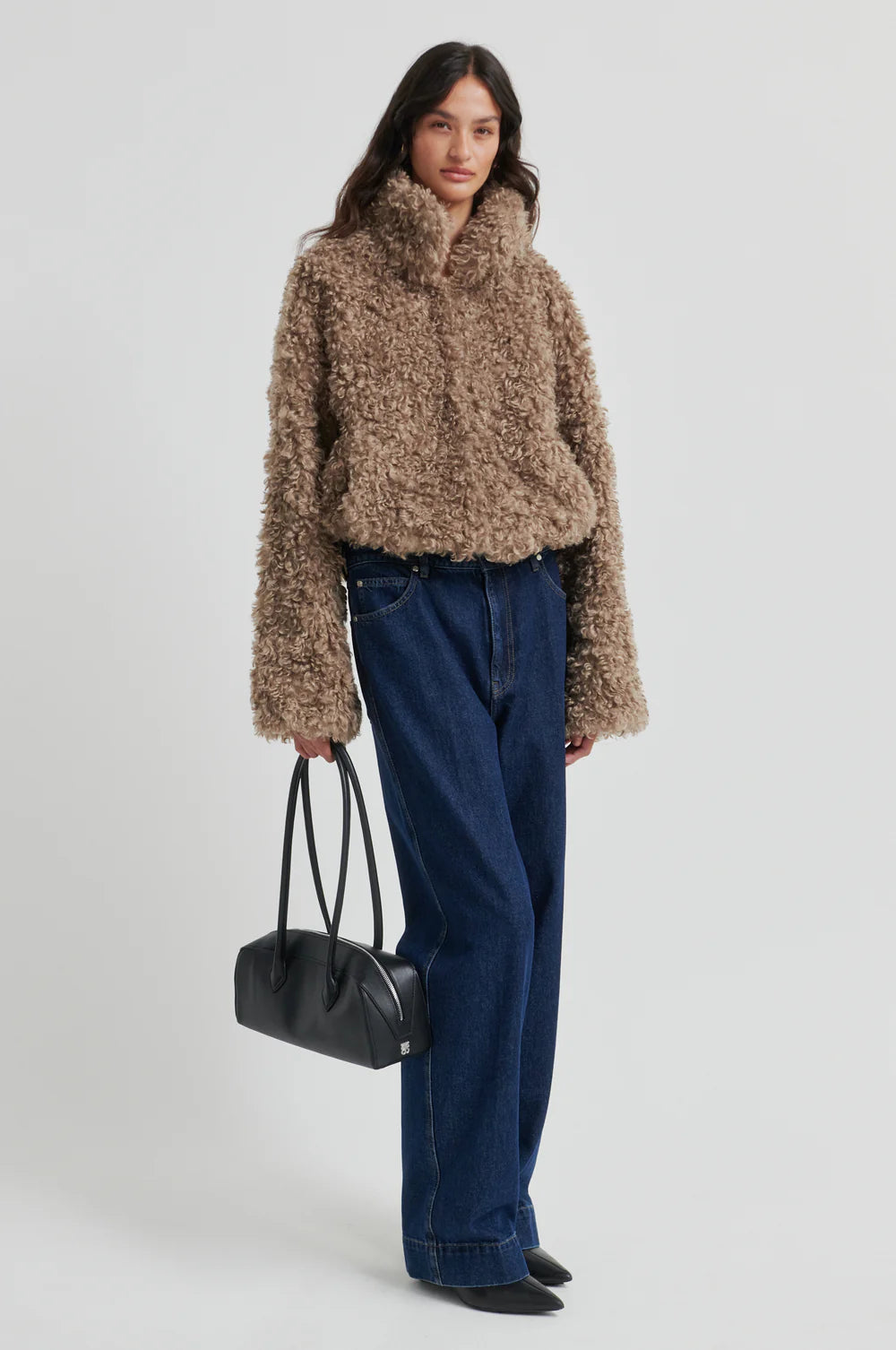 Curlie Jacket - Beige