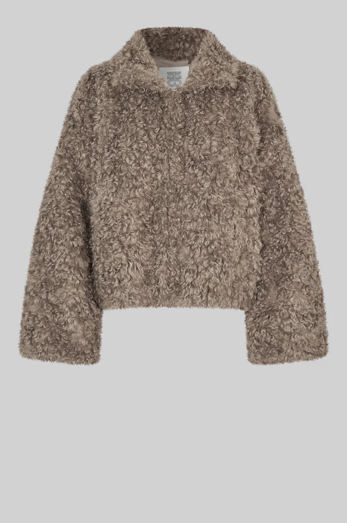 Curlie Jacket - Beige