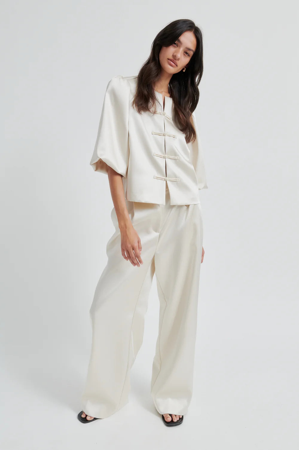 Perila Trousers - Soft Beige