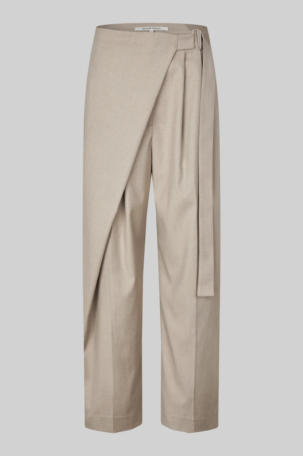 Sharo Wrap Trousers - Roasted Cashew