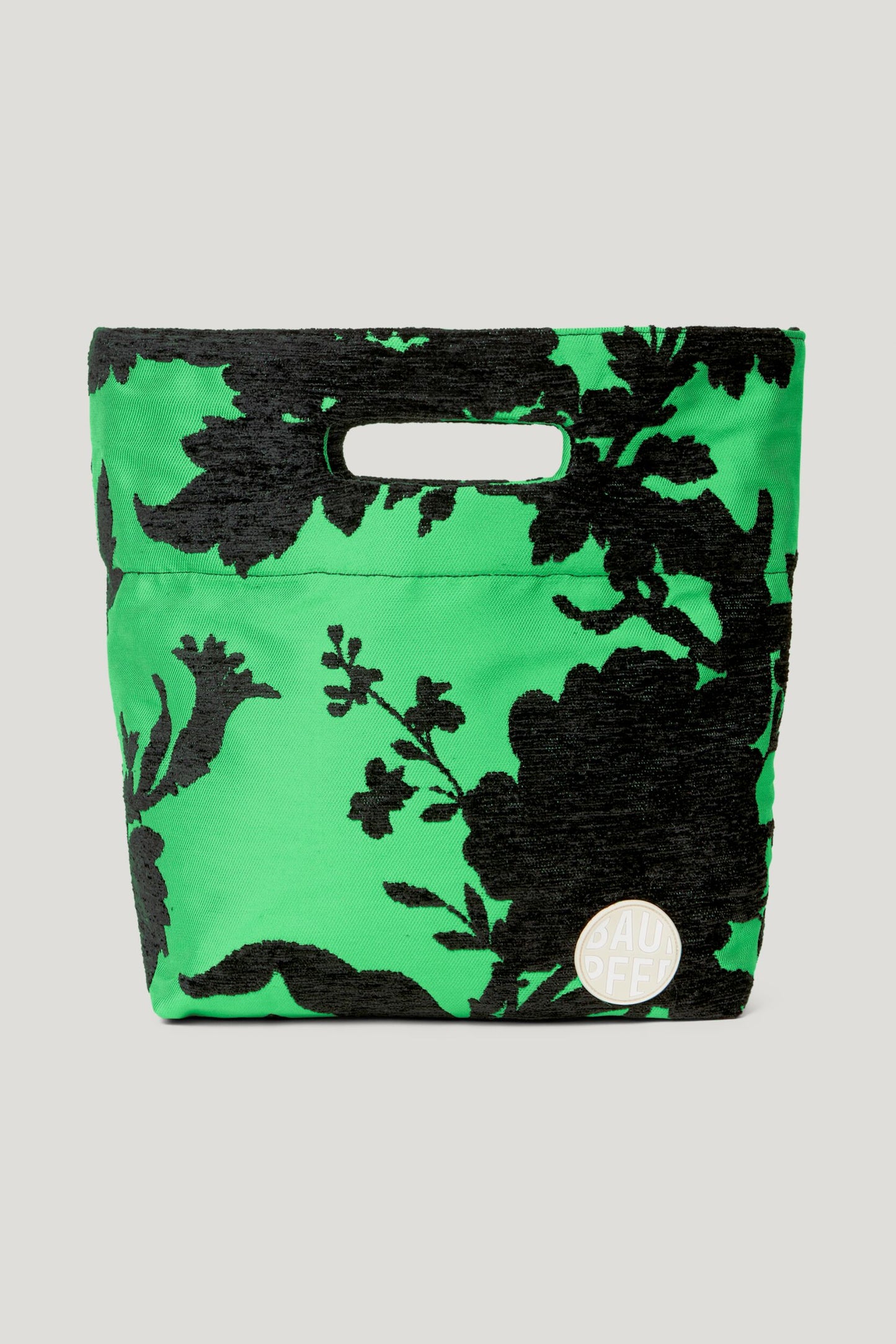 Kaiko Bag Green Black Flower