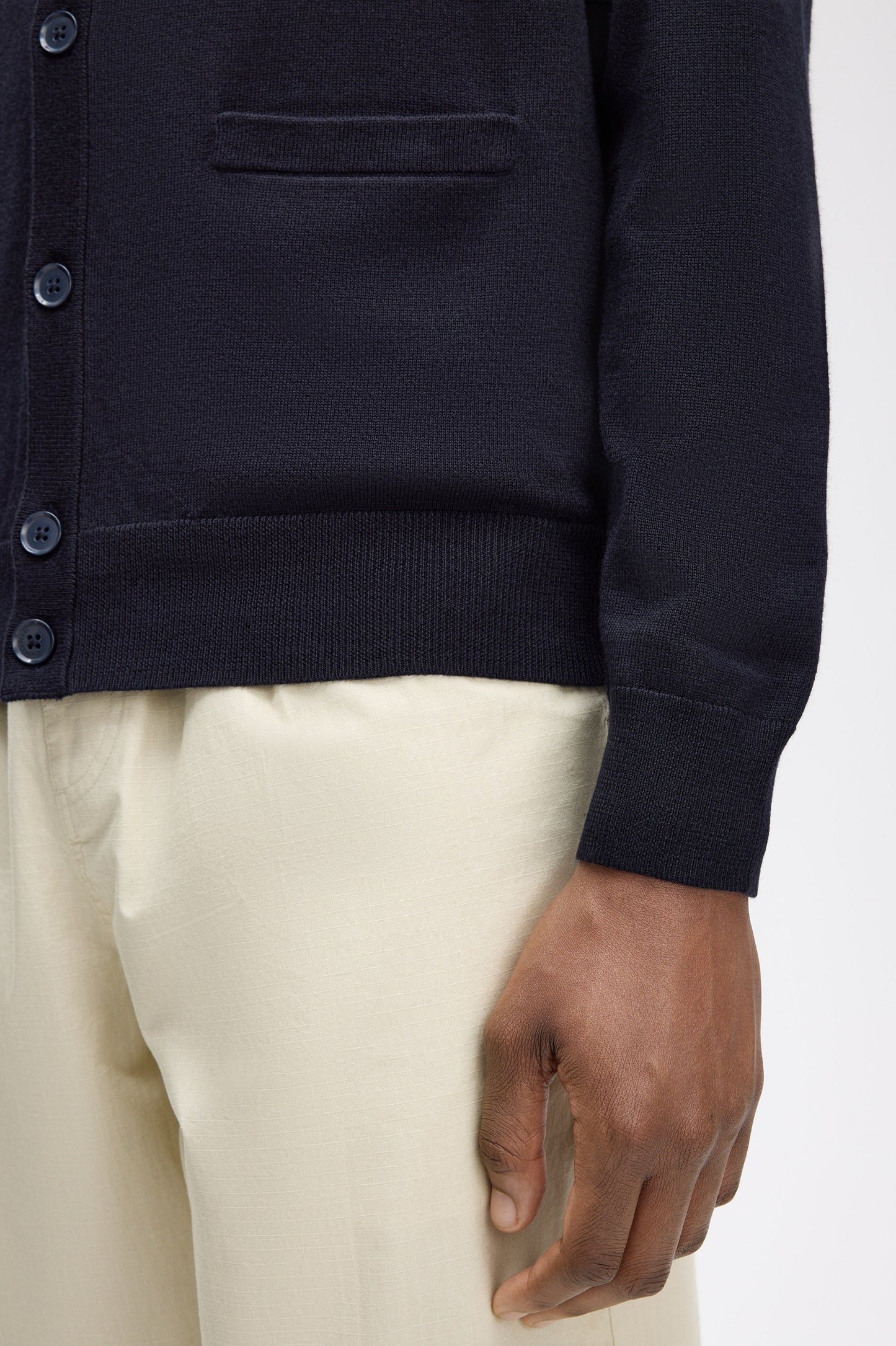Classic Cardigan Navy