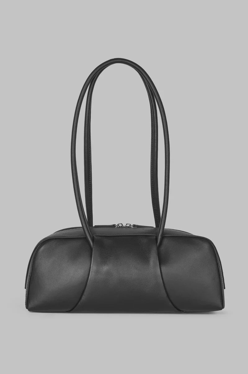 Finesse Leather Bag - Black