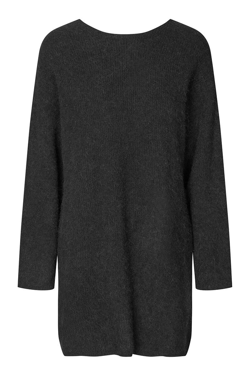 Gabby Knit Dress - Black Sand
