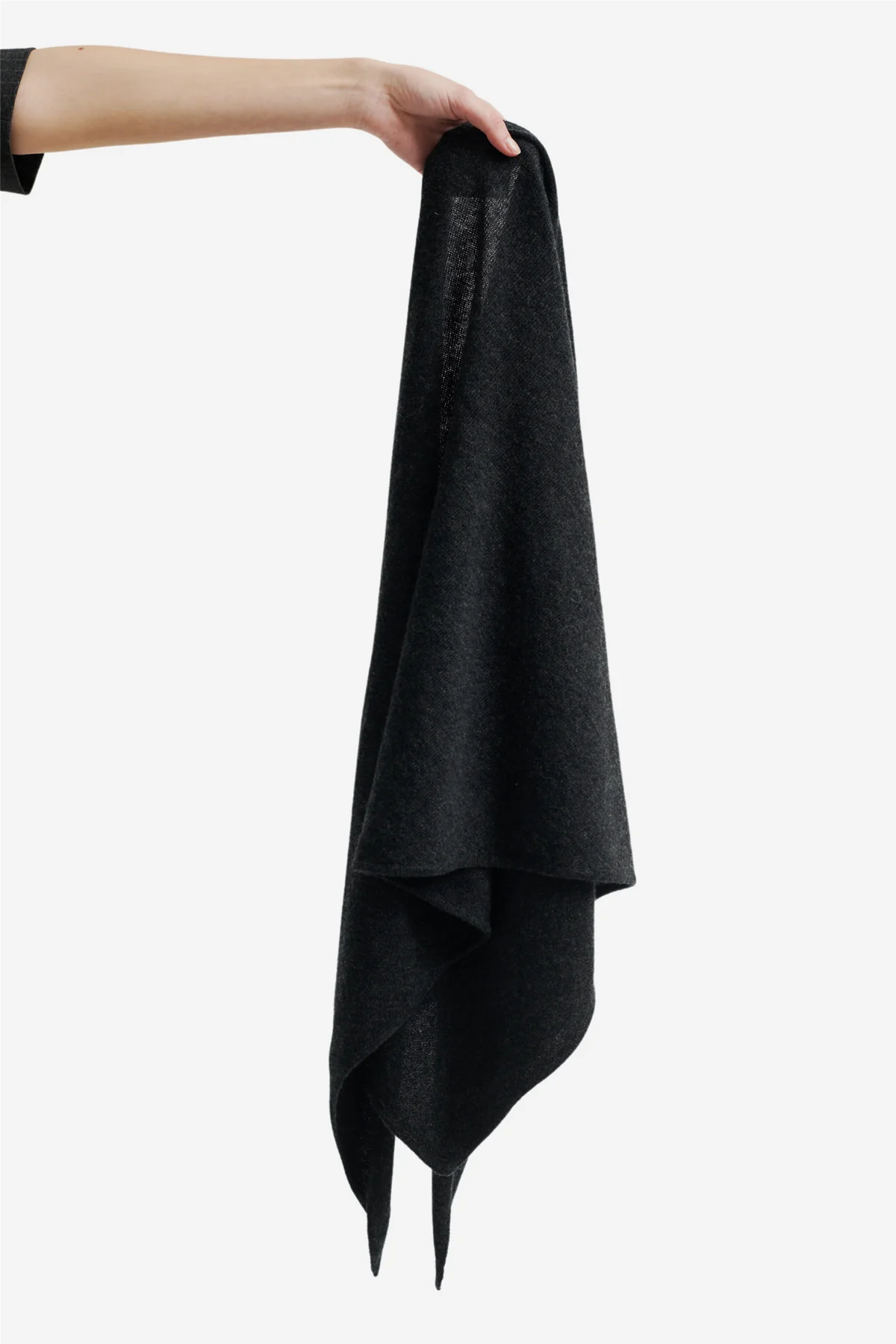 Warming Knit Scarf - Grey Melange