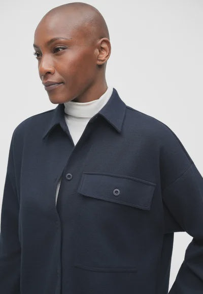 Nancy Navy Overshirt