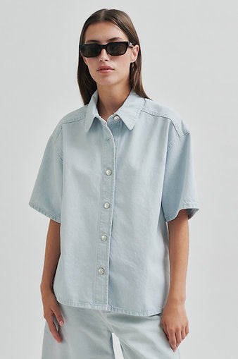 Fira Denim Shirt Short Sleeve