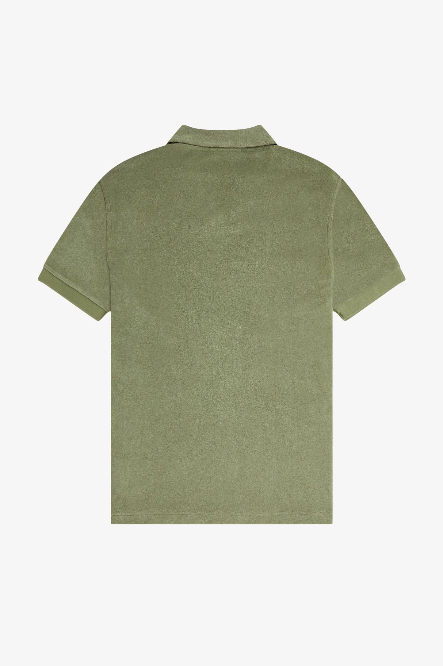 Open Collar Towelling Polo