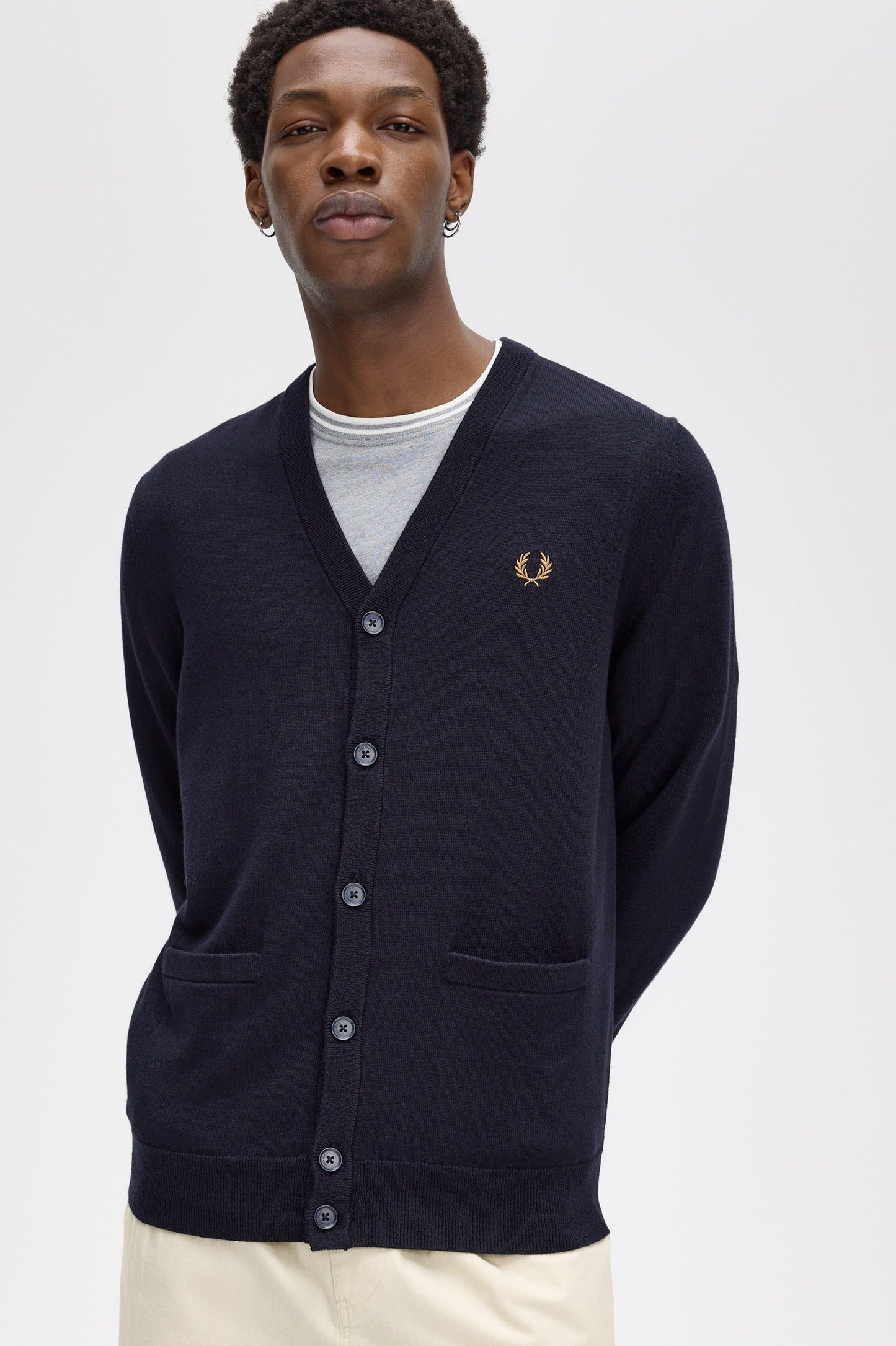 Classic Cardigan Navy