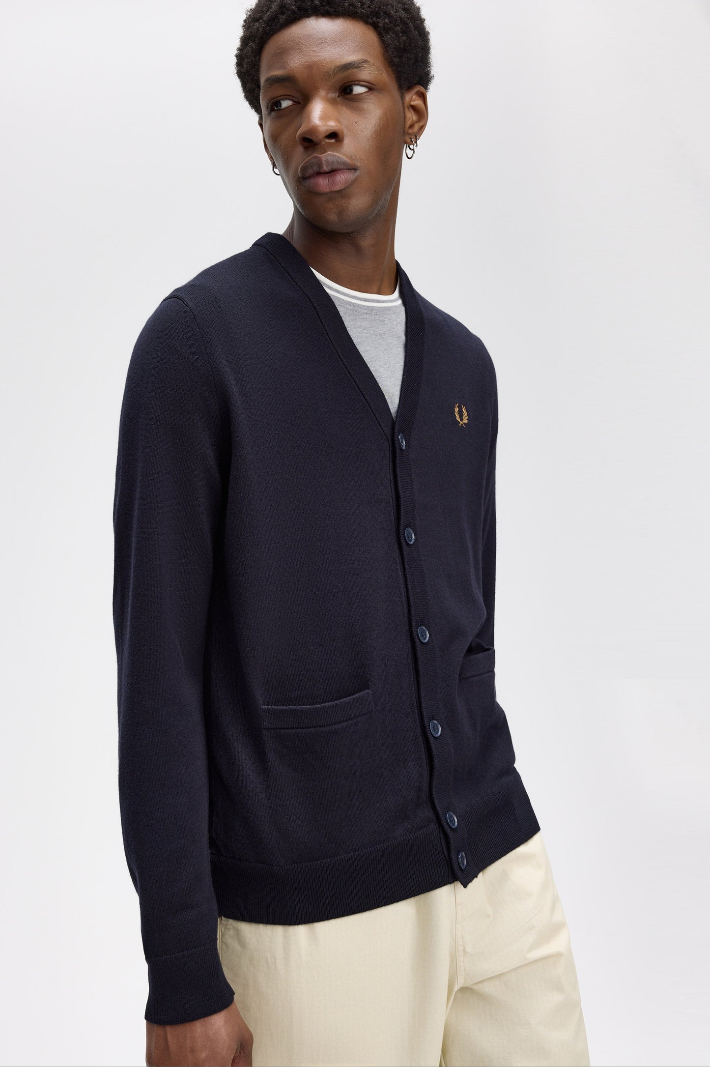 Classic Cardigan Navy