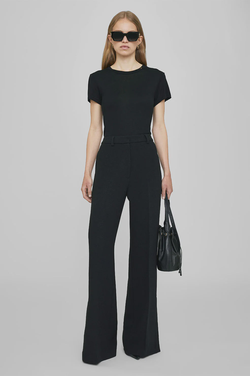 Amani Tee Black Cashmere
