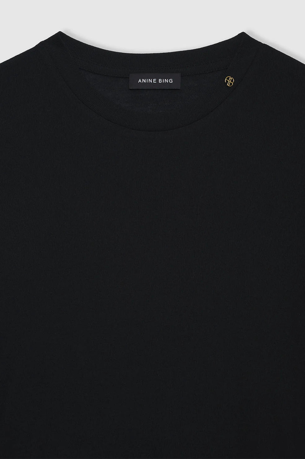 Amani Tee Black Cashmere