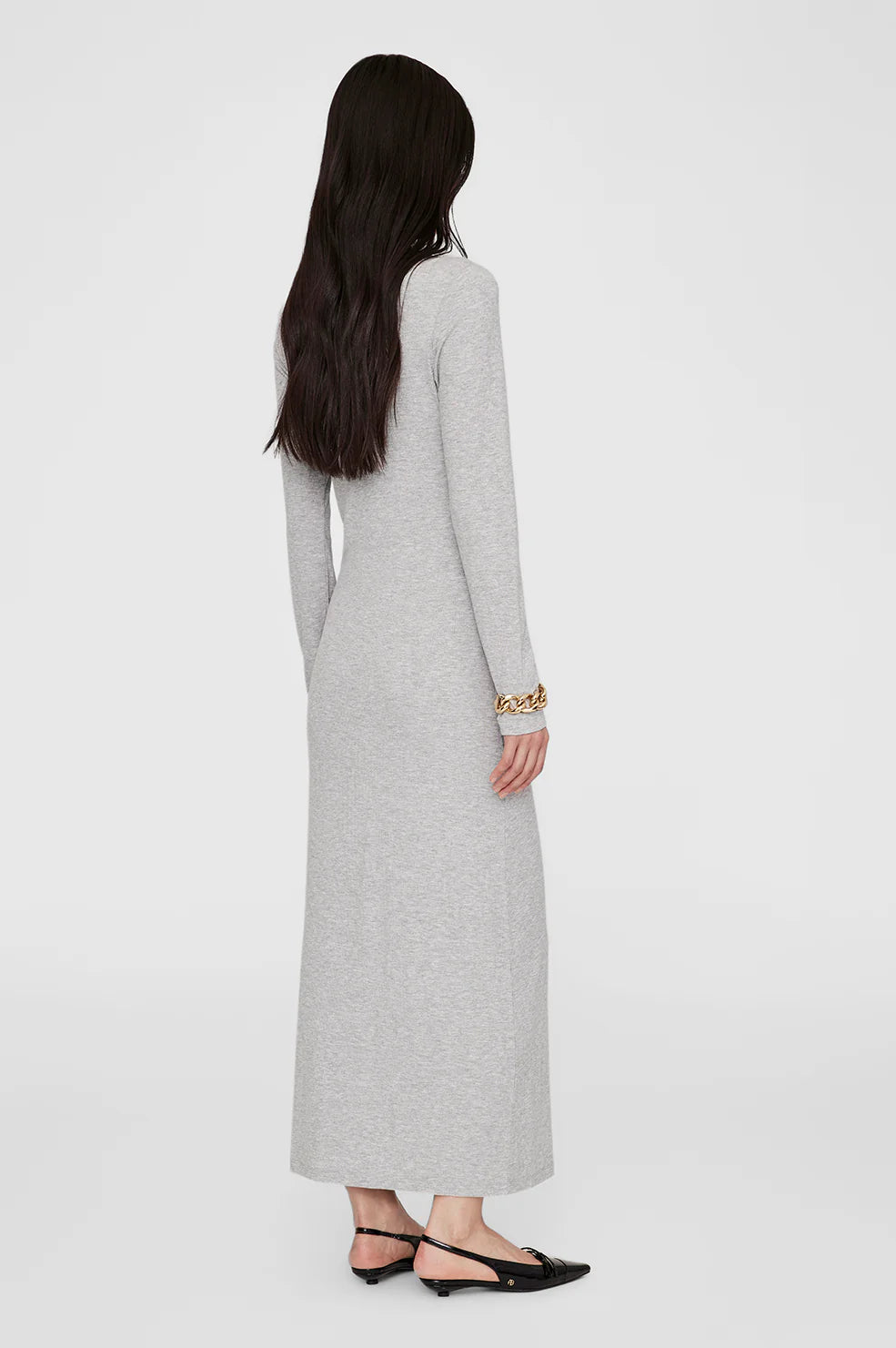 Jo Maxi Dress Heather Grey