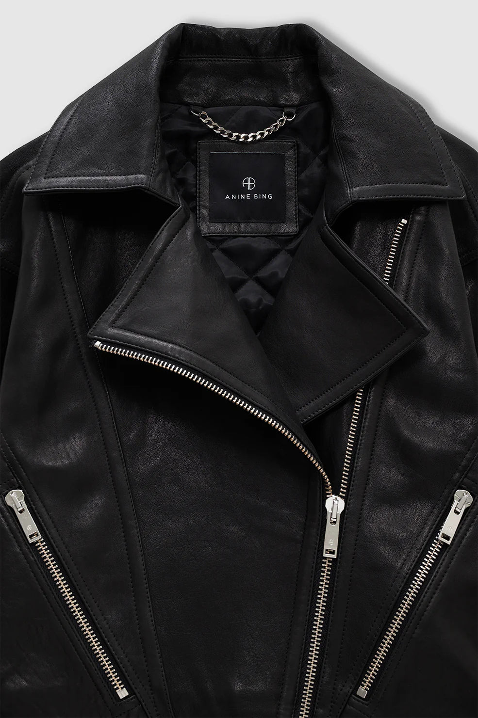 Julie Jacket - Black Leather