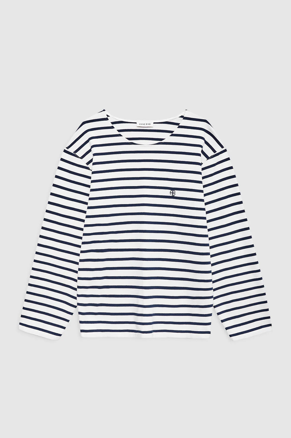 Newton Tee Navy Stripe