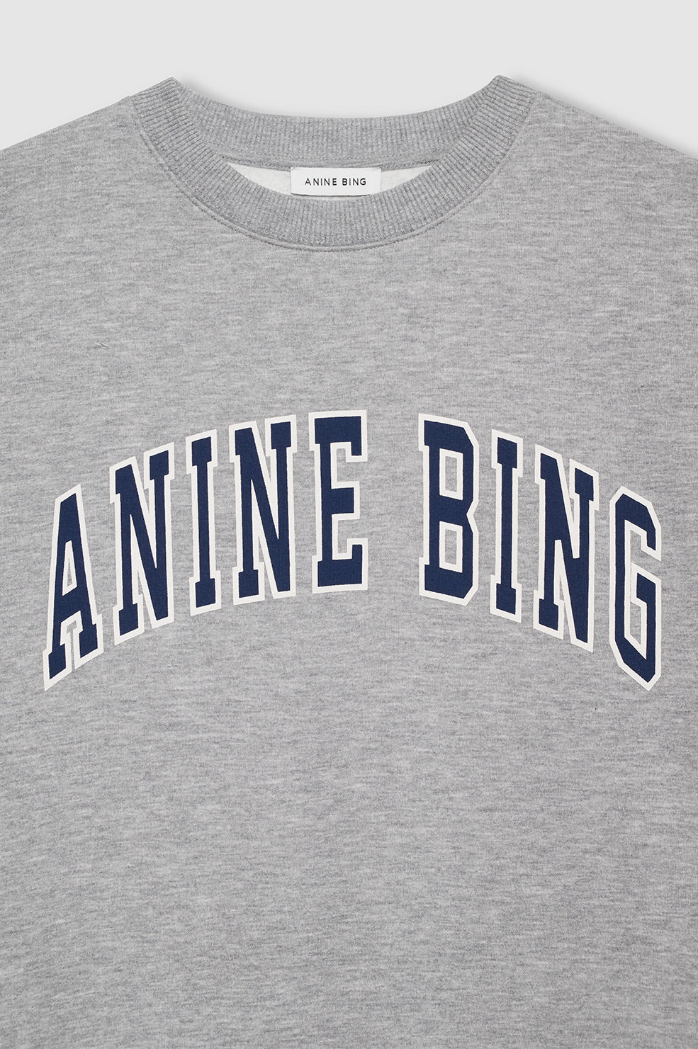 Spencer Sweatshirt Grey with Navy