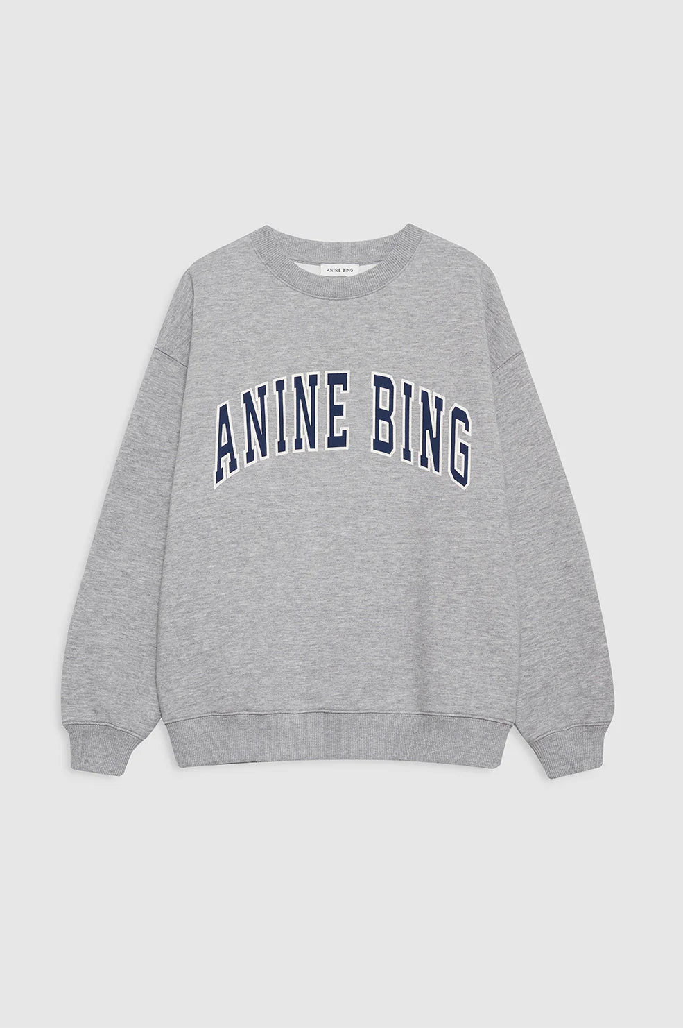 Spencer Sweatshirt Grey with Navy