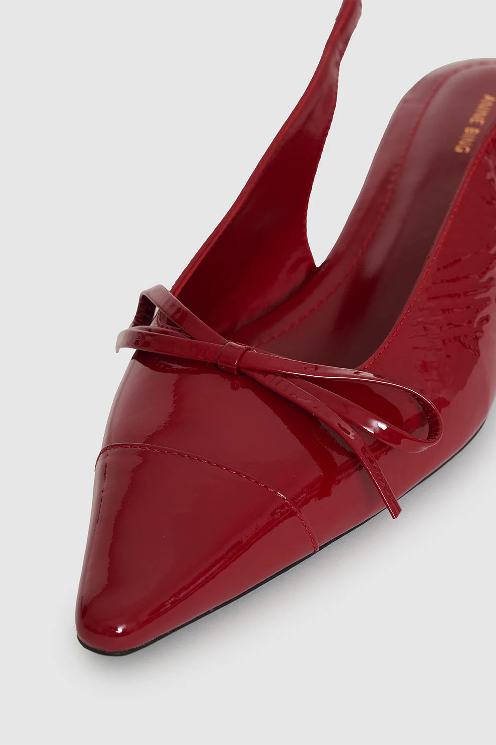 Zoey Slingback Heels - Red