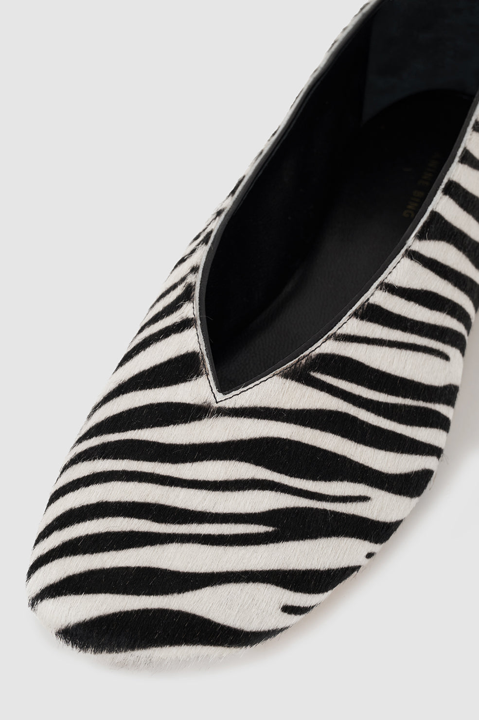 Ana flats Calf Hair Zebra