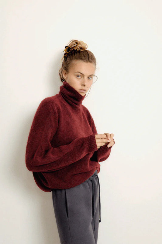 East Jumper Cardinal Melange