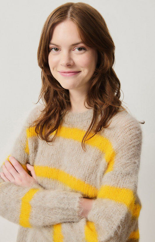 Bymi Knit Misty Striped Jam