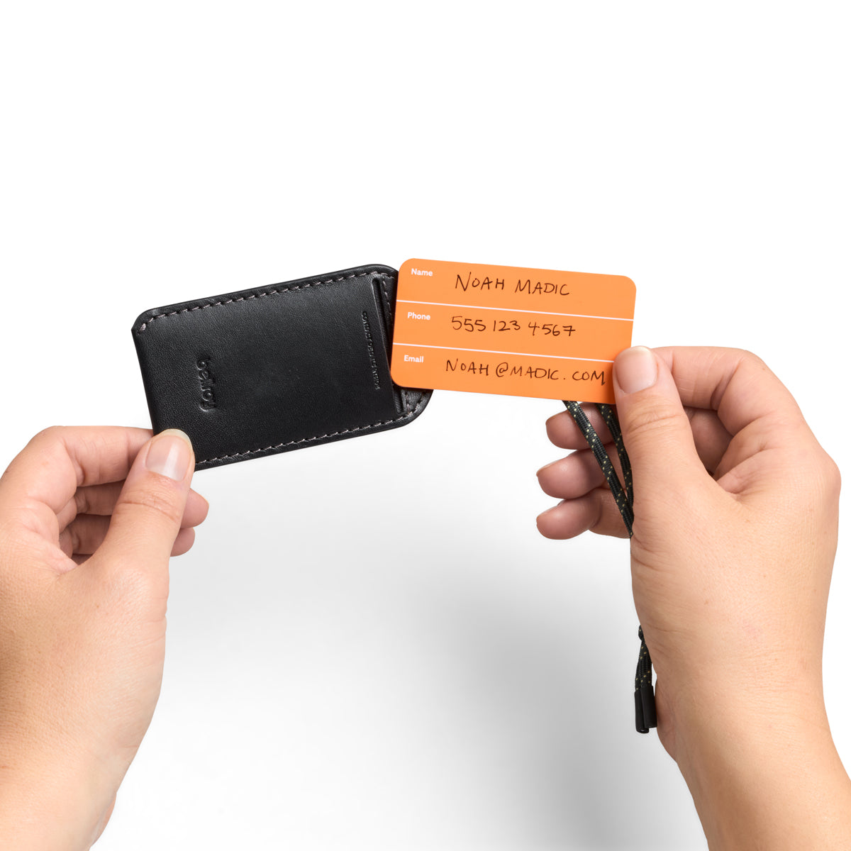Luggage Tag Black