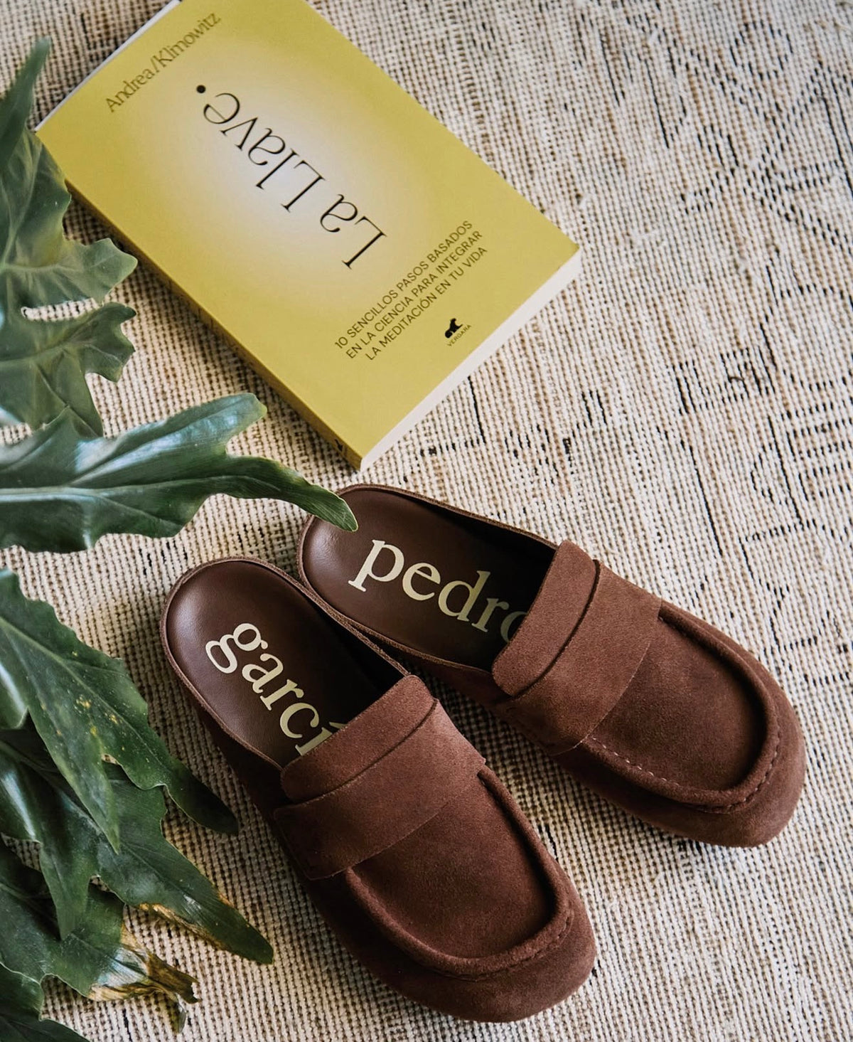 Bilma Mules Leather Chocolate Shoes