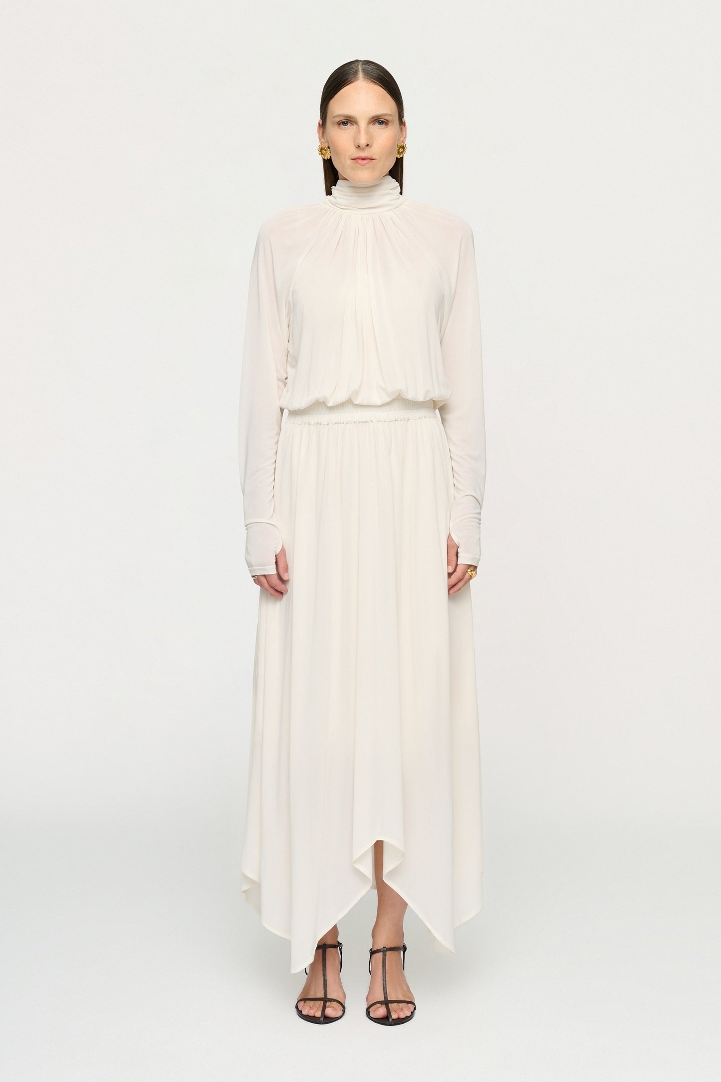 Katia Midi Dress Cream