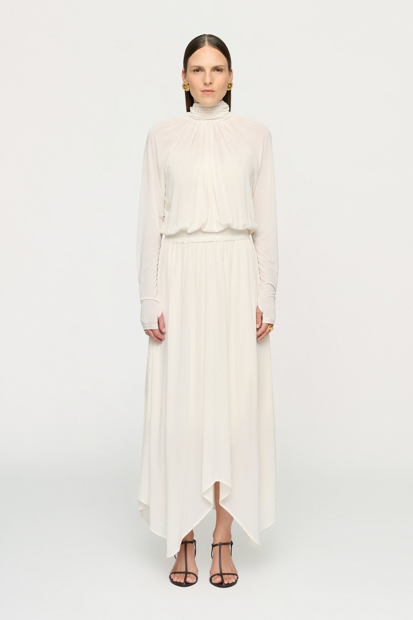 Katia Midi Dress Cream