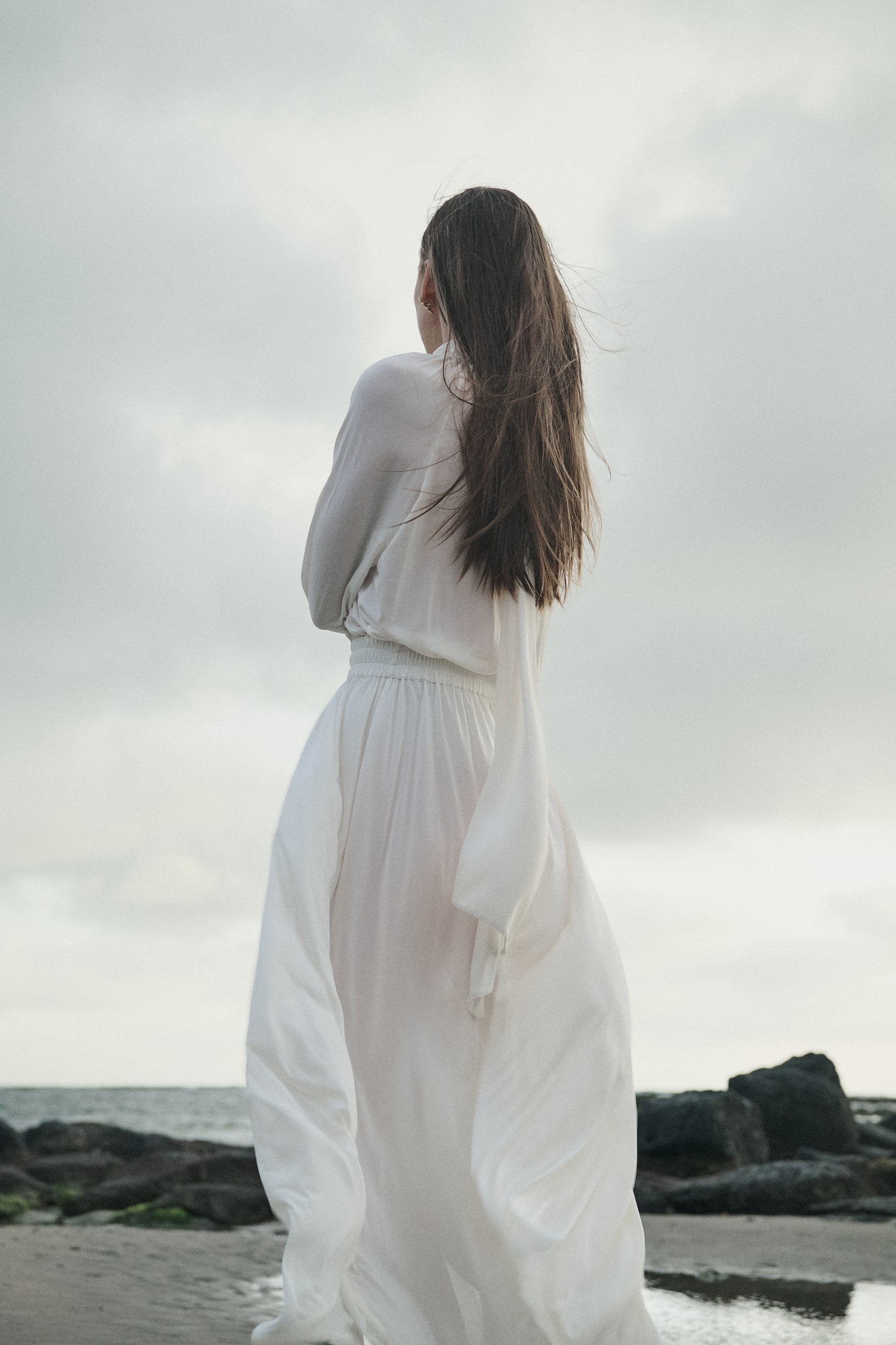 Katia Midi Dress Cream