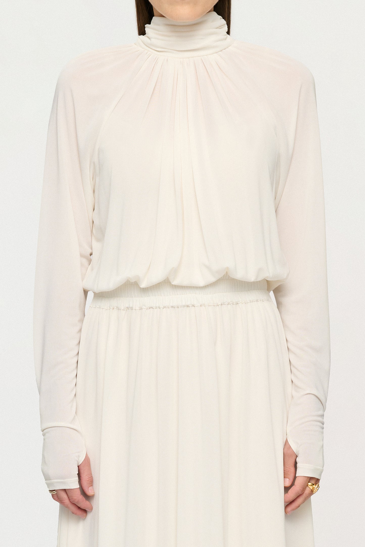 Katia Midi Dress Cream