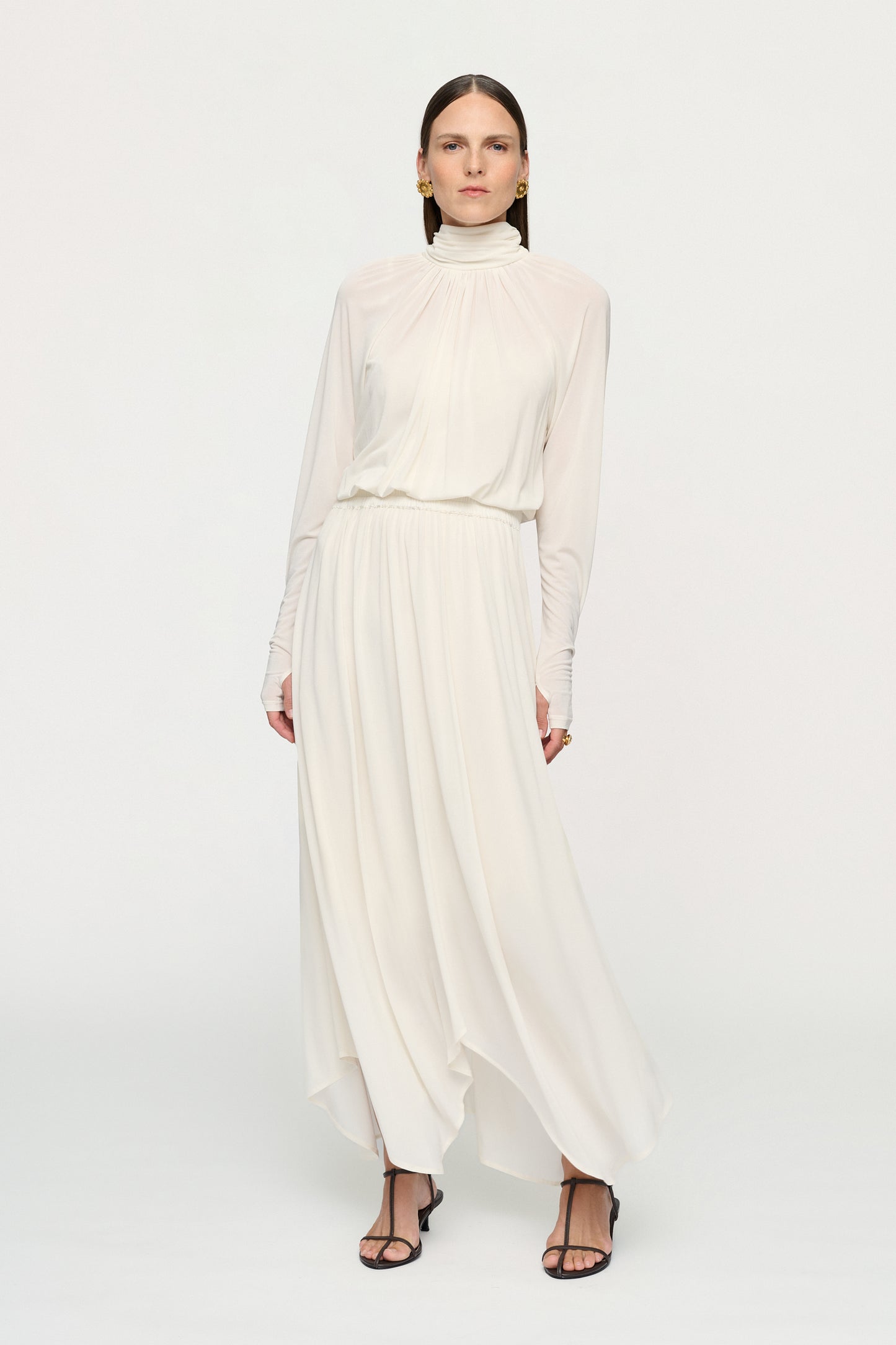 Katia Midi Dress Cream