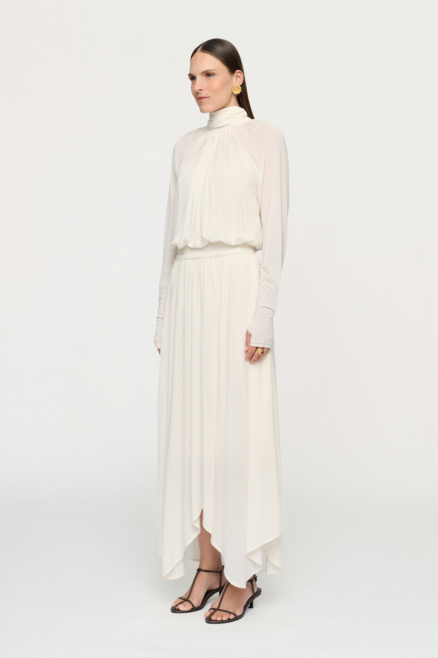 Katia Midi Dress Cream