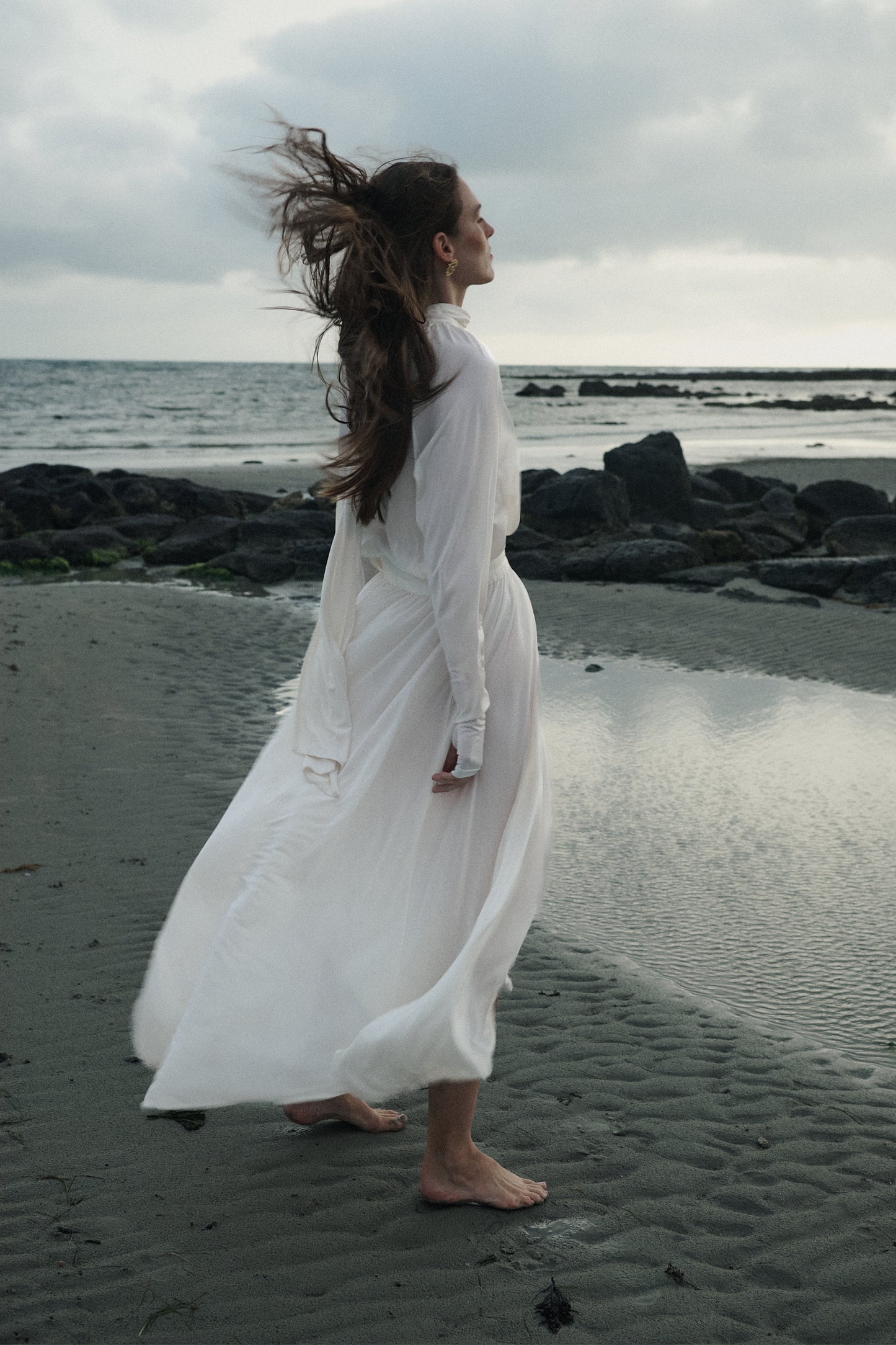 Katia Midi Dress Cream