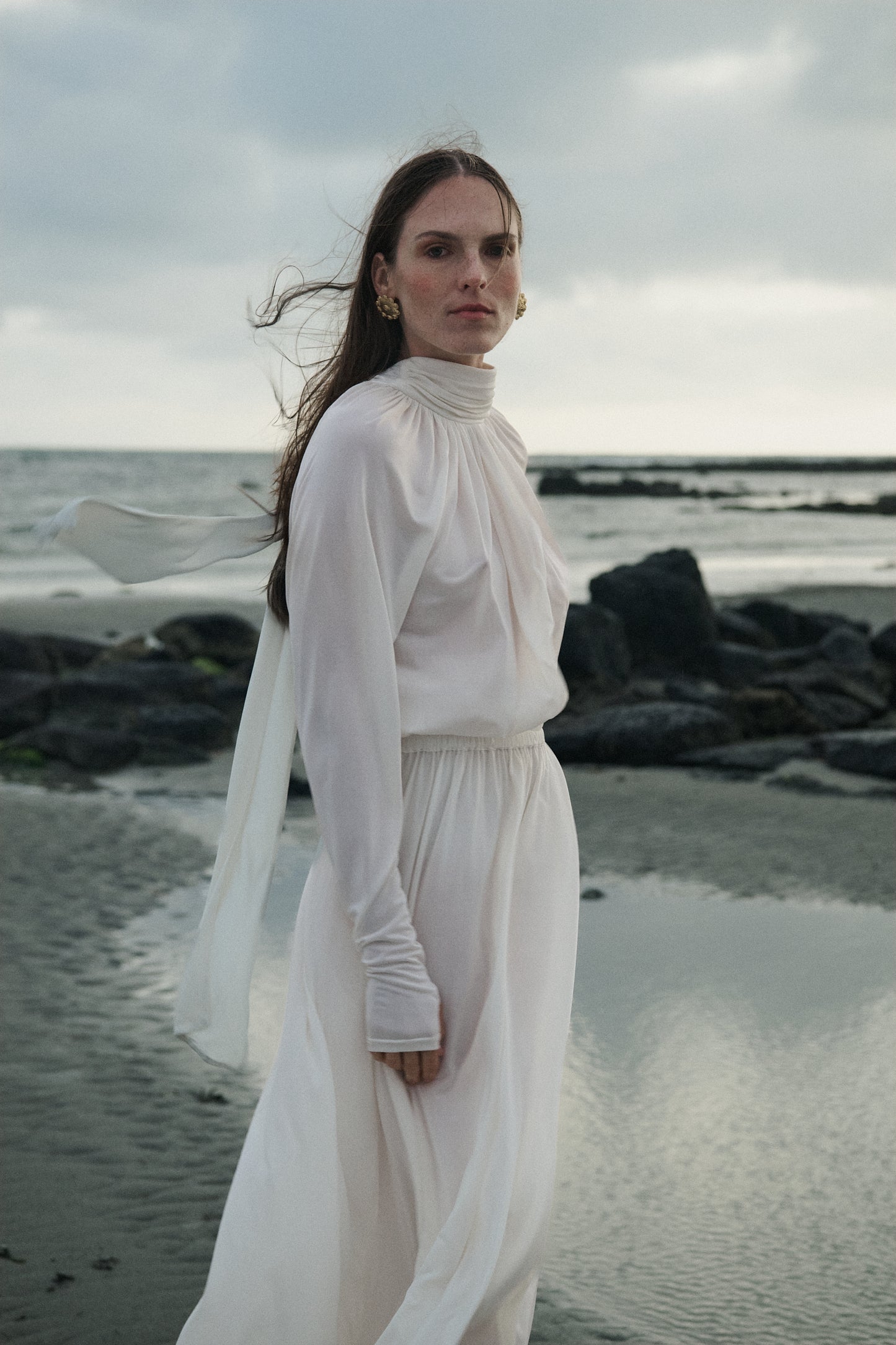 Katia Midi Dress Cream