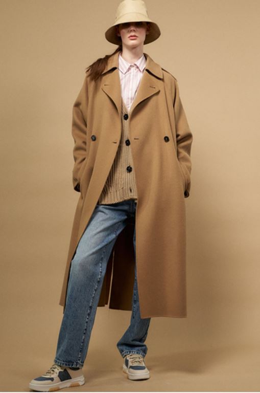 Cobalto Coat- Camel