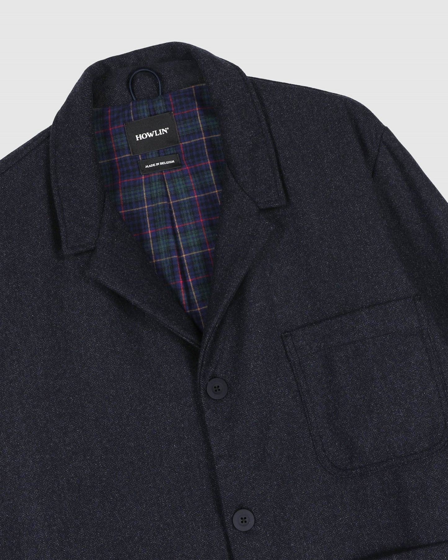 Cosmic Blazer Wool - Blue