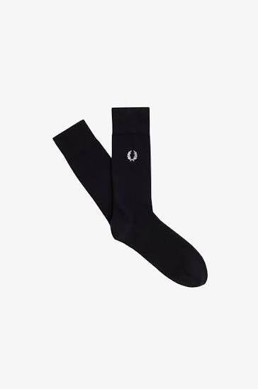 Classic Laurel Wreath Sock Navy