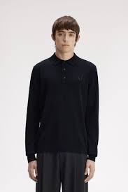 Classic Knitted Shirt Ls Navy